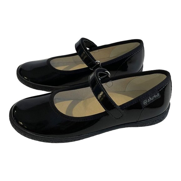 Naturino Pavia Mary Jane Ballerinas Patent Strap 12 Girls - Picture 4 of 8
